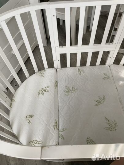 Кровать детская круглая овальная