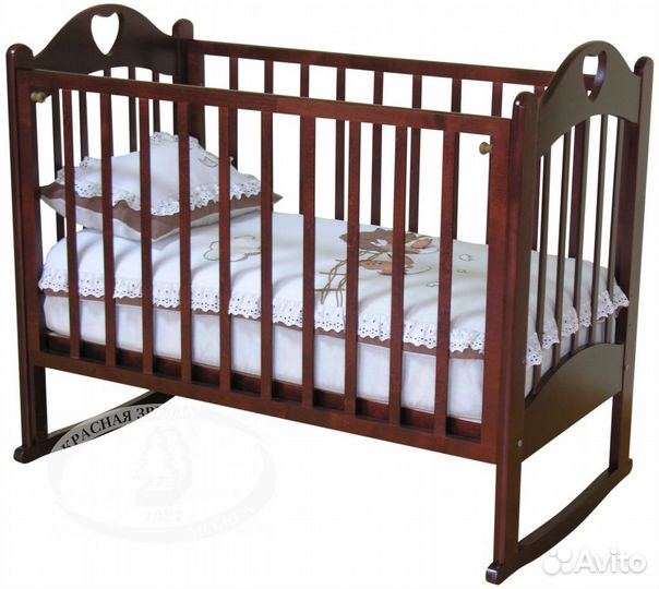 Детская кроватка и комод Красная звезда (Можга)