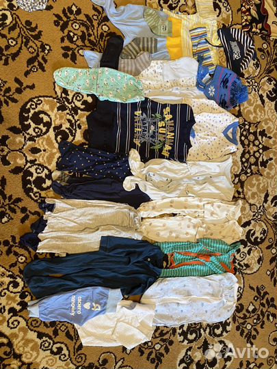 Вещи пакетом на мальчика от 0 до 6 месяцев