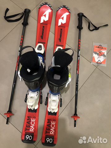 Горные лыжи, комплект на ребенка