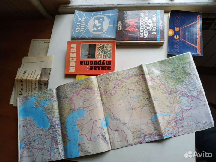 Карты,схемы дорог СССР