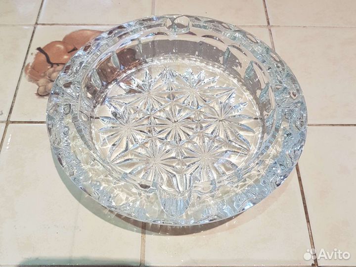 Хрустальная пепельница СССР