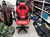 Новое игровое кресло красное