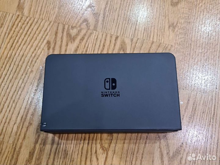Док станция база для Nintendo Switch oled черная