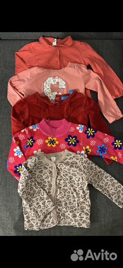 Пакет вещей на девочку 86 размер