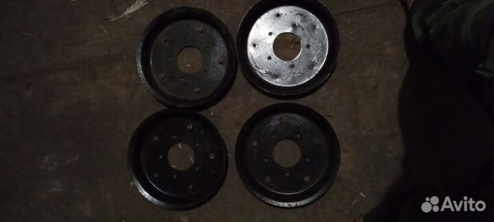 Диски на колёса от телеги мотоблока