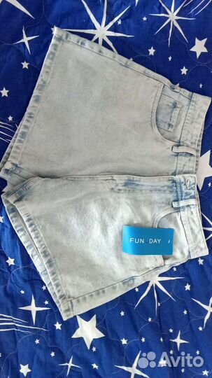 Джинсовые шорты женские 46