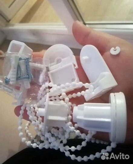 Комплектующие для рулонных штор, диаметр 25мм