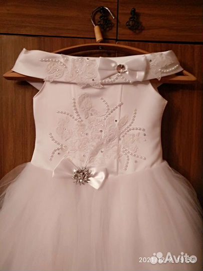 Выпускное-Новогоднее платье на девочку