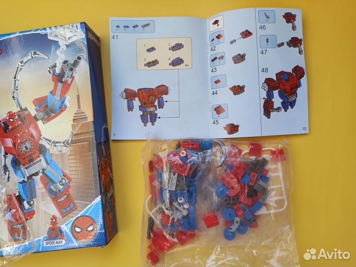 Конструктор lego новый Человек-паук