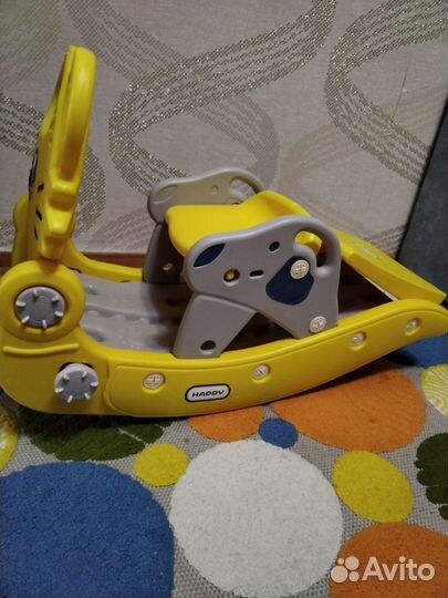 Детская горка качалка