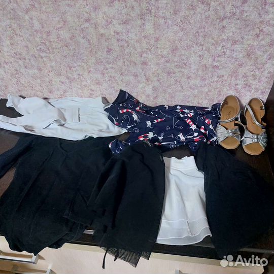 Вещи для танцев.Девочка 4-5лет,б/у