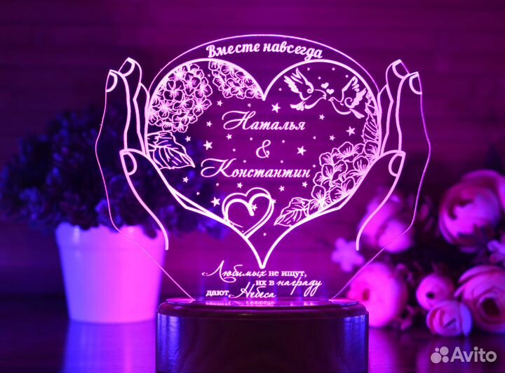 Необычный светильник - ночник