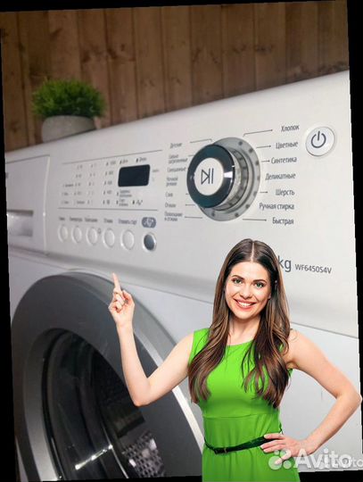 Стиральная машина Samsung 4,5Кг. Гарантия 1 год