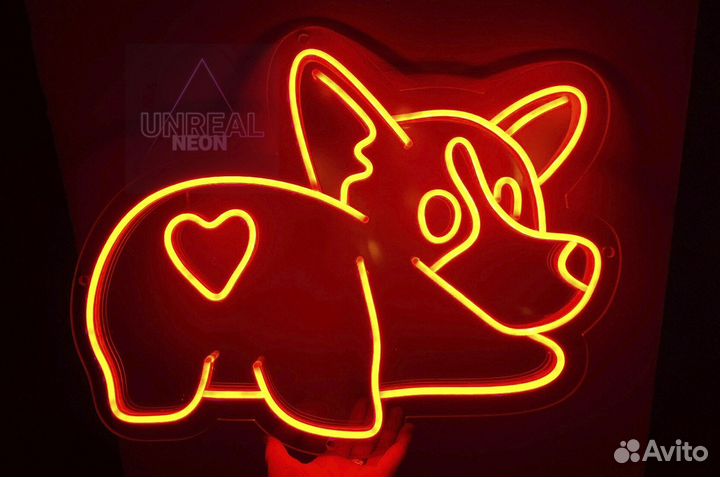 Яркая неоновая вывеска для вашего бизнеса/дома