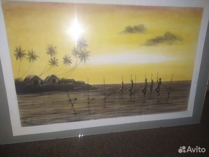 Триптих ручная работа