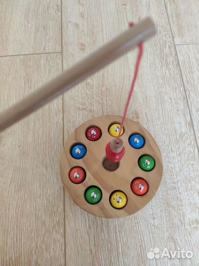 Игрушка деревянная, магнитная, 