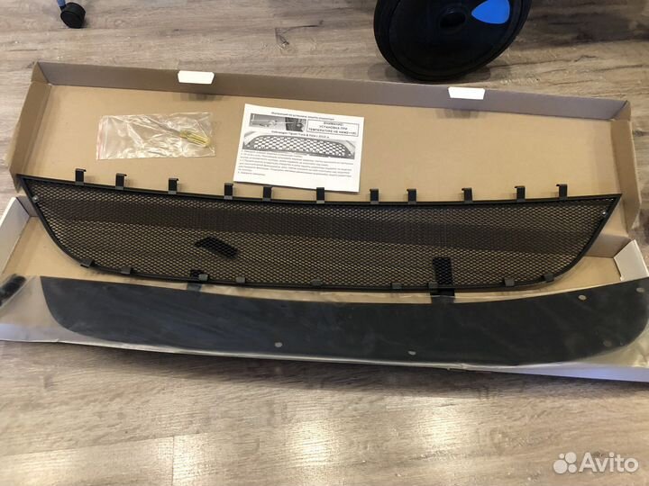 Защитная сетка + заглушка на решетку бампера