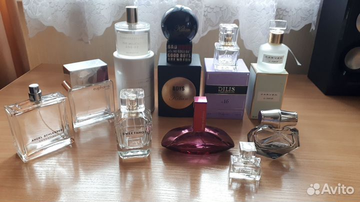 Пустые флаконы от духов