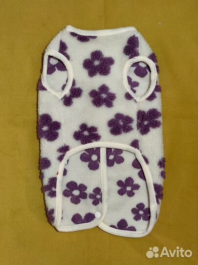 Флисовая жилетка для собак. Одежда для собак