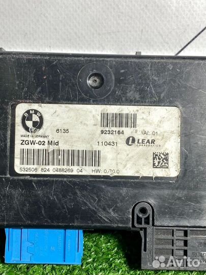 Блок ZGW Bmw X3 F25