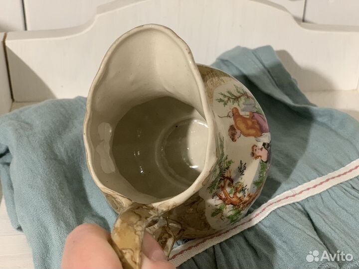 Винтажный кувшин ретро фаянс
