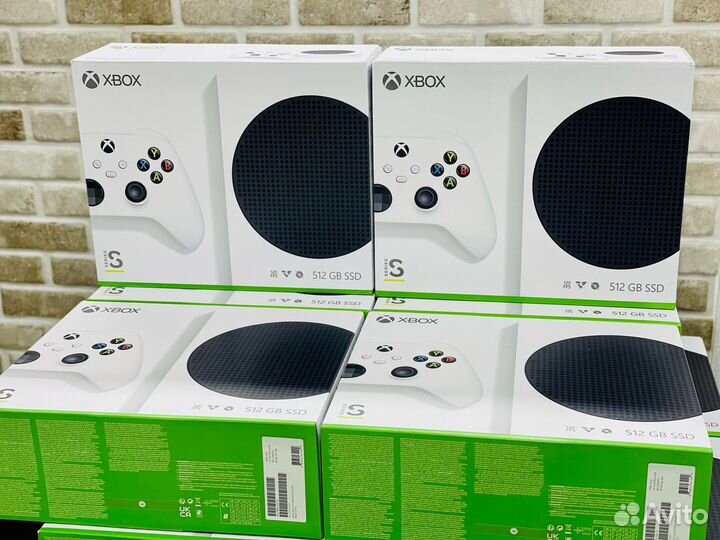 Новая Microsoft Xbox Series S 512Gb 1 год гарантии