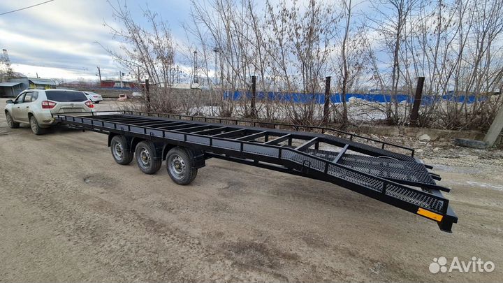Автовоз трехосный 8.70 на 2.15 категории BE
