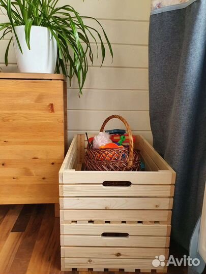 Ящик деревянный подарочный