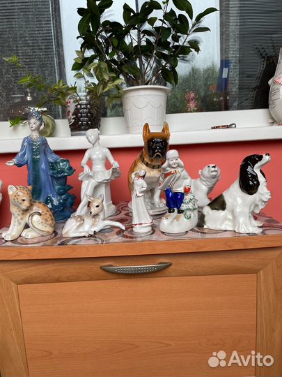 Фарфоровые статуэтки СССР лфз