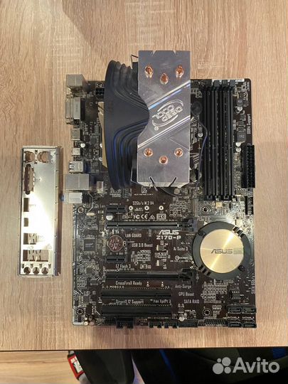 Процессор Intel Core i5-7500 OEM + плата и кулер