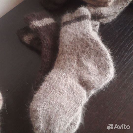 Носки из собачьей шерсти
