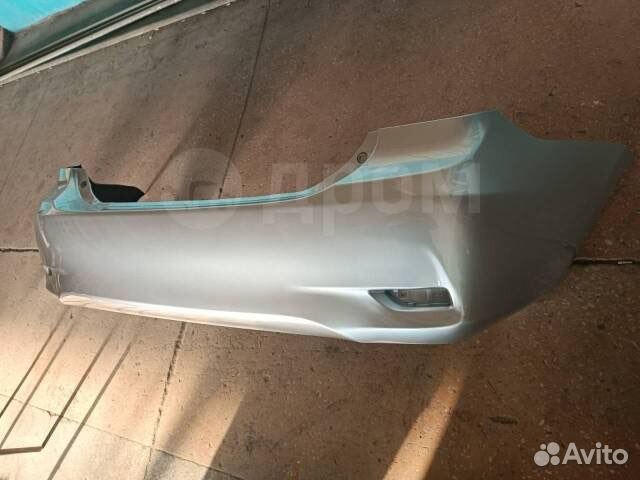 Задний бампер тойота королла е150 стальной