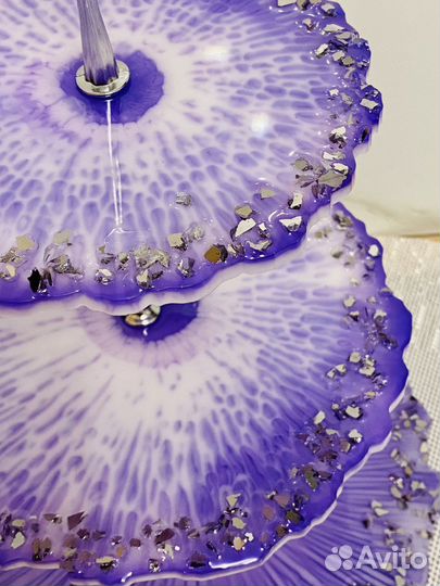 Фруктовница из эпоксидной смолы