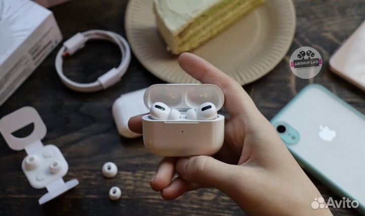 AirPods Pro (новые, ростест, шумоподавление)