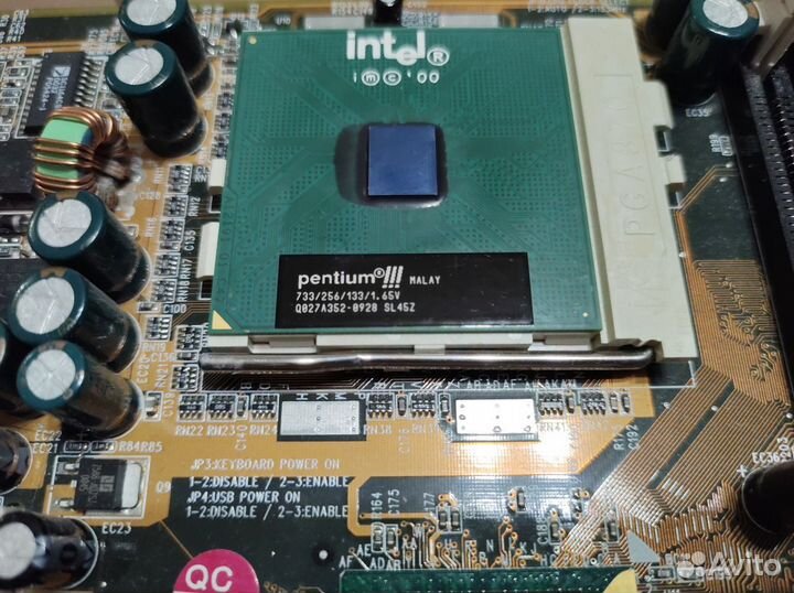Socket370 Pentium III комплект