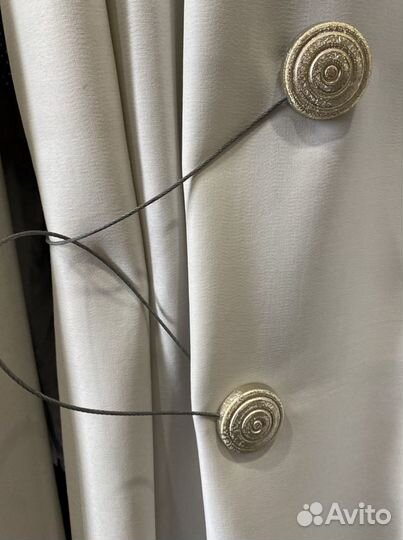 Подхваты для штор круглые. Красивые