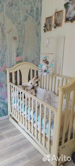 Детская кроватка Pali Capriccio +пеленальный комод