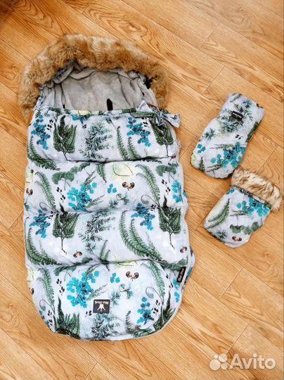 Зимний конверт и варежки Elodie Details