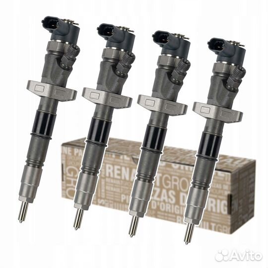 Инжектор 4 шт renault bosch 8200936736 0445110084
