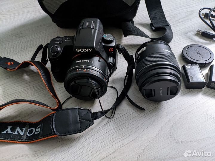 Зеркальный фотоаппарат sony alpha A37