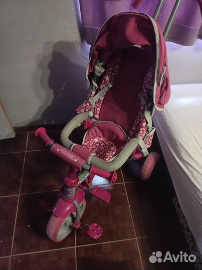 Детский трехколесный велосипед бу