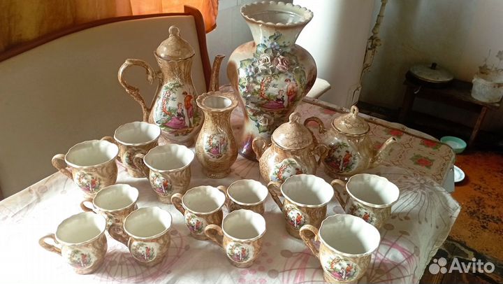 Сервиз Пастушка чайно-кофейный на 6 персон