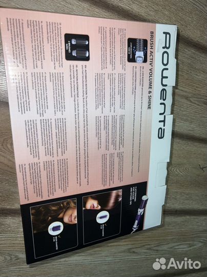 Фен щетка rowenta