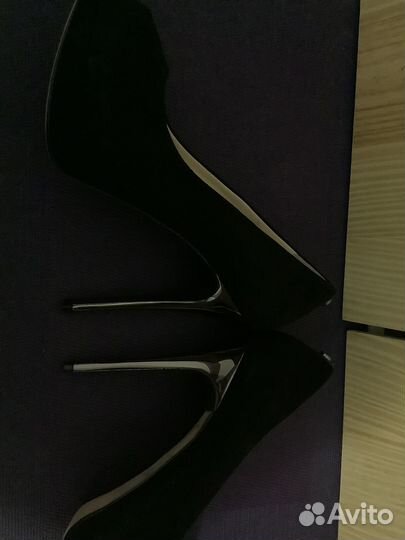 Туфли Cosmoparis Франция р39 на 38 натур. замша