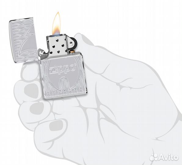 Зажигалка бензиновая Zippo 48838 Armor