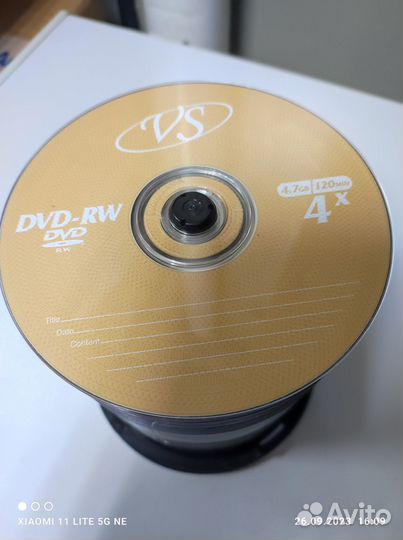 CD-RW DVD+R DVD-RW Диски