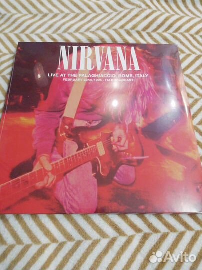 Виниловая пластинка Nirvana,Red Hot Chili Peppers