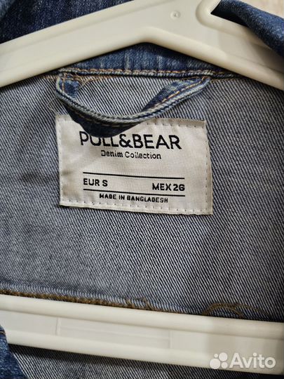 Джинсовая куртка, pull&bear, размер S