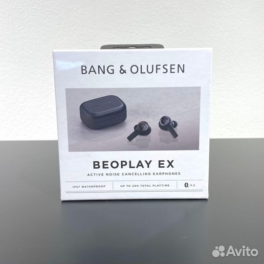 B&O Beoplay EX, Black Anthracite, наушники беспров